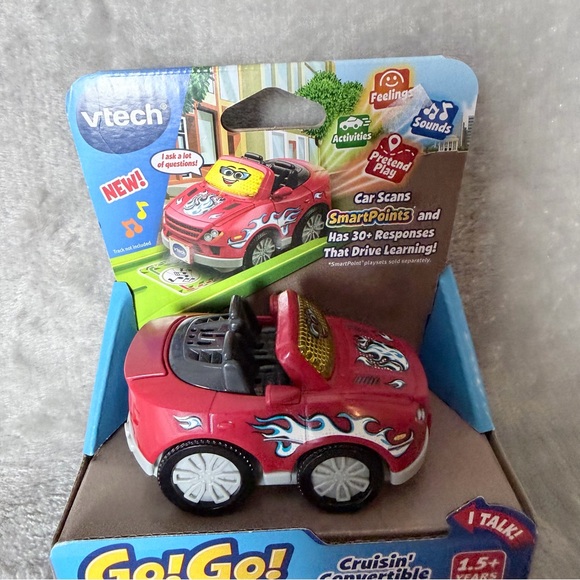 VTech Go! Go! Smart Wheels Convertible - Red Toy Car Kids Learning Fun - Picture 3 of 8